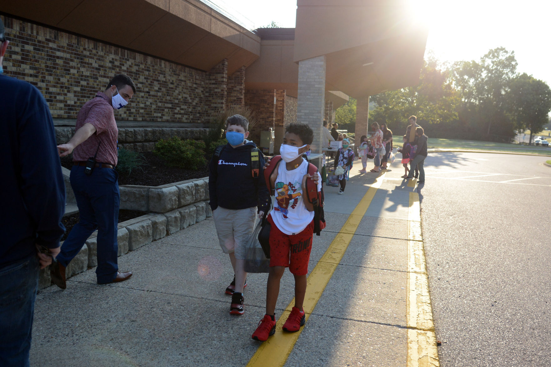 First day of school 2020 in Baraboo